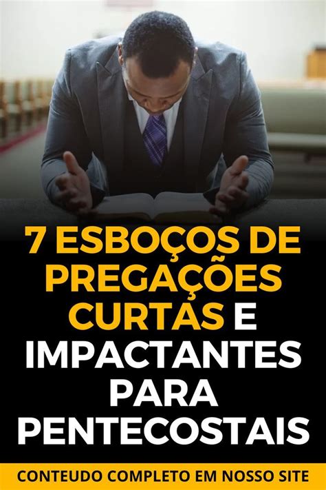 esboço de pregações para pastores.